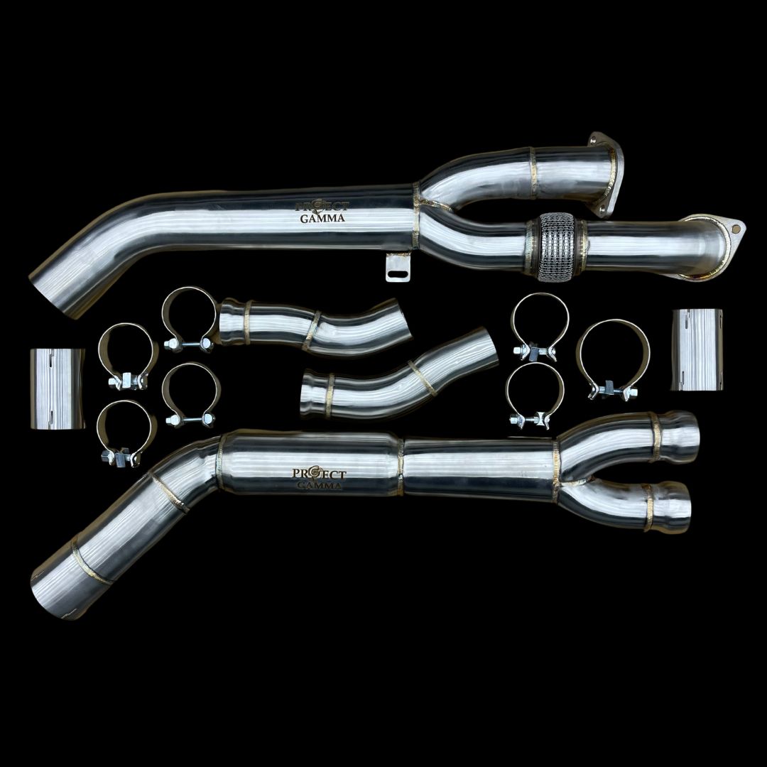  M3 M4 G80 G82 チタン製 ミドルパイプ センターパイプ Shop BMW M3 M4 Midpipes (G80/G82/G83) Online | Project Gamma