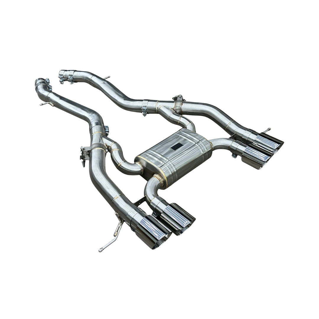 BMW G80 M3 Axle Back Exhaust – Side View