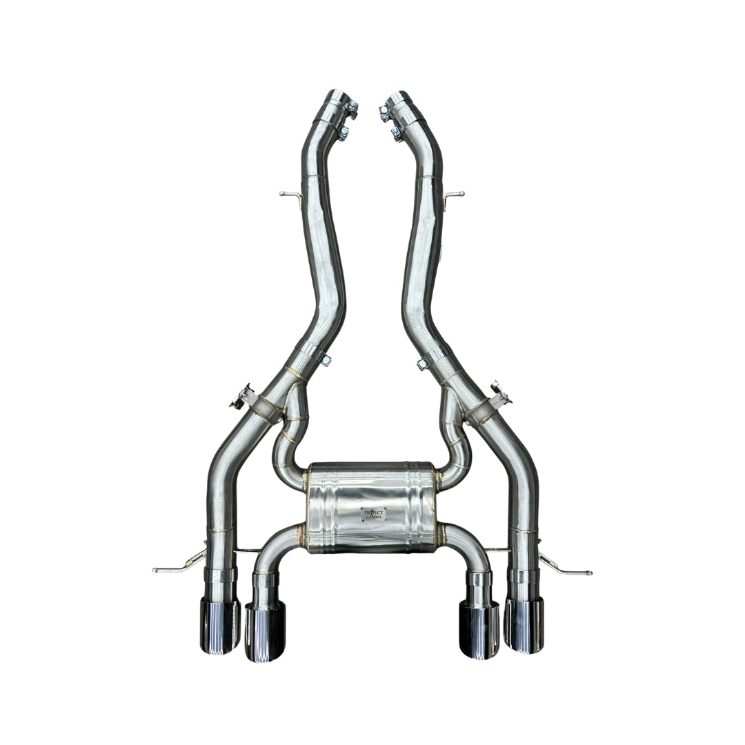 BMW M3 M4 G80 G82 G83 Axle Back Stainless Steel Exhaust System