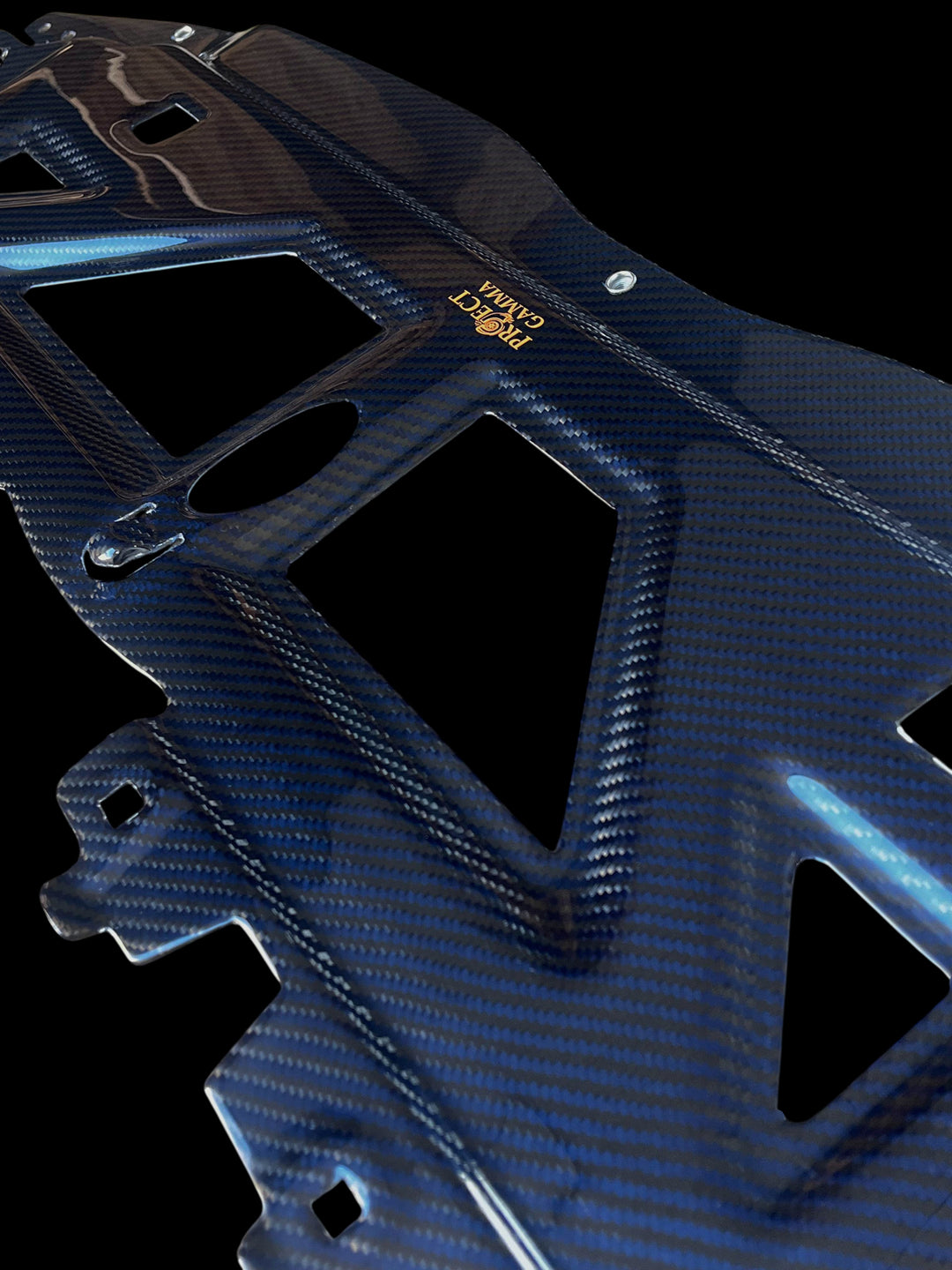 BMW G80 G82 Carbon Fiber Cooling Shroud Installed