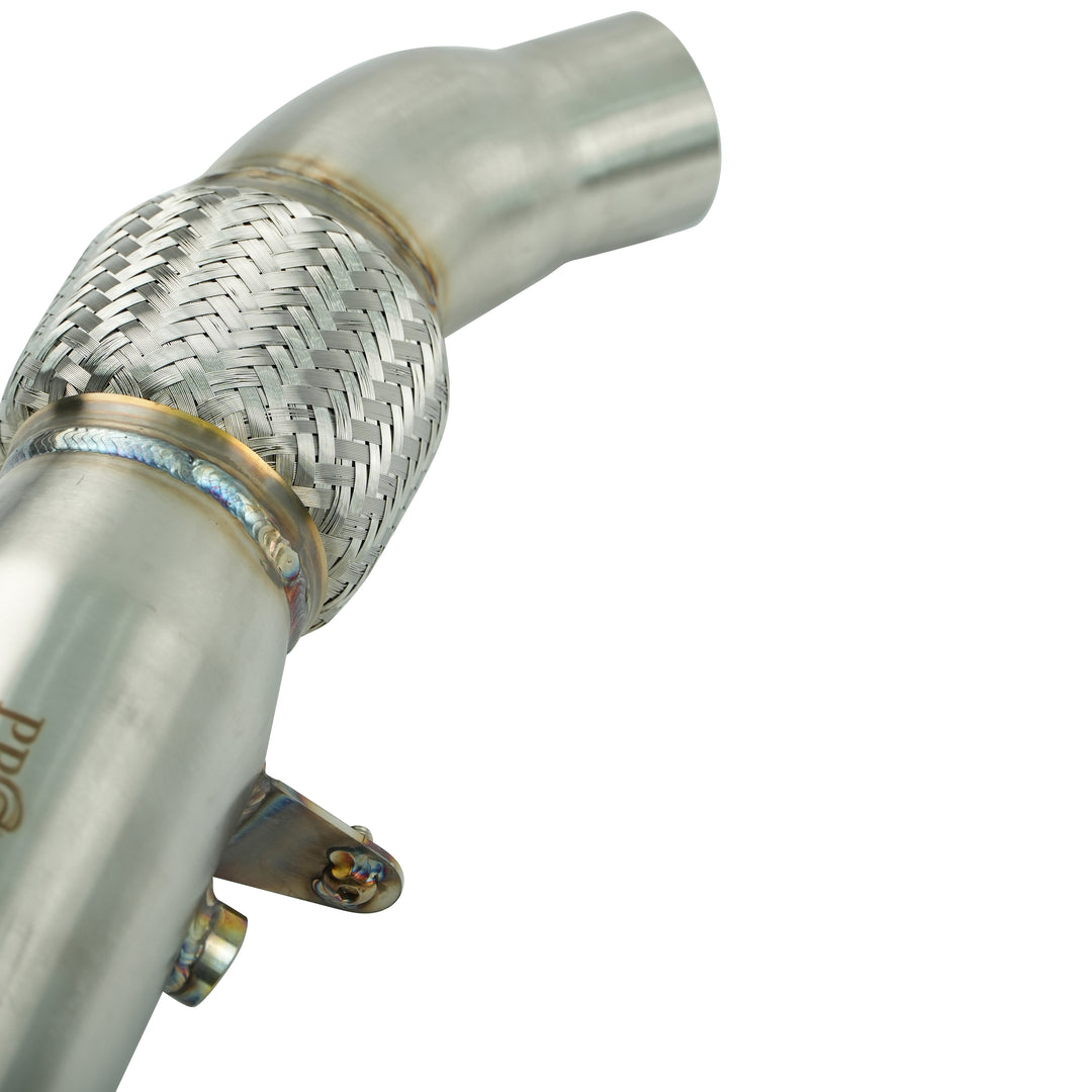 BMW N20 Performance Downpipe – Side Profile