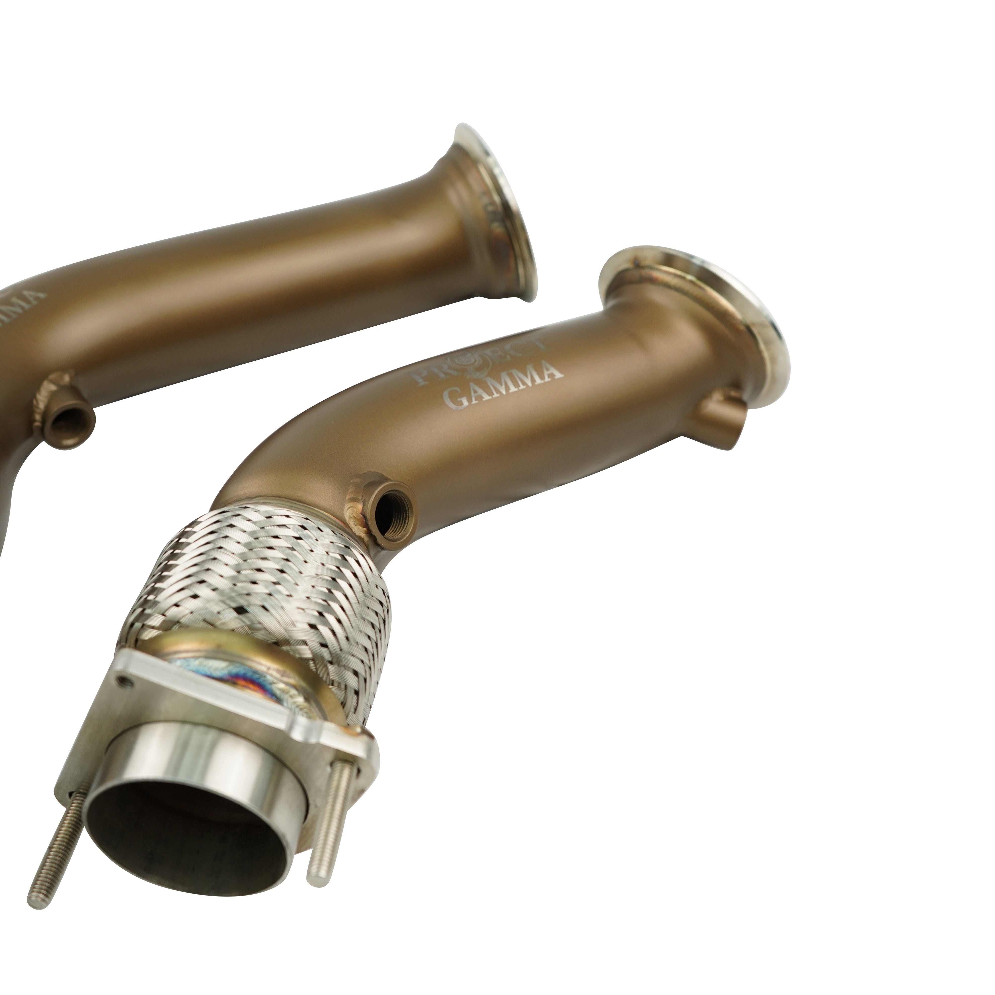  ダウンパイプ M3 M4 M2C F80 F82 F87 S55 O2 F80 M3 Downpipes | BMW M4 F82/F83/F87 Downpipes – ProjectGamma