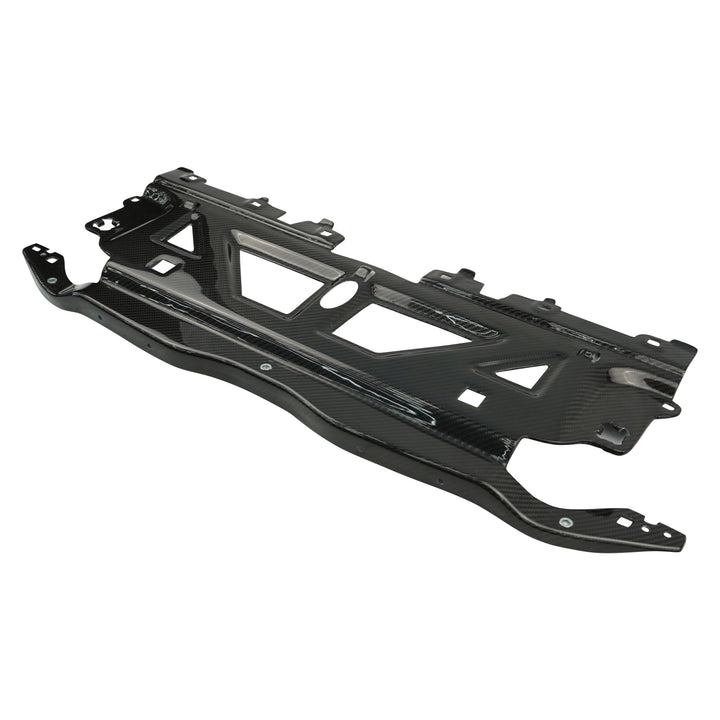 BMW S58 Carbon Fiber Cooling Shroud – Rear View