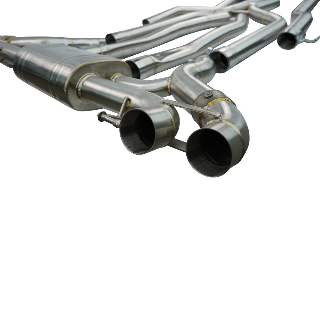BMW F90 M5 Catback Exhaust System – Rear View
