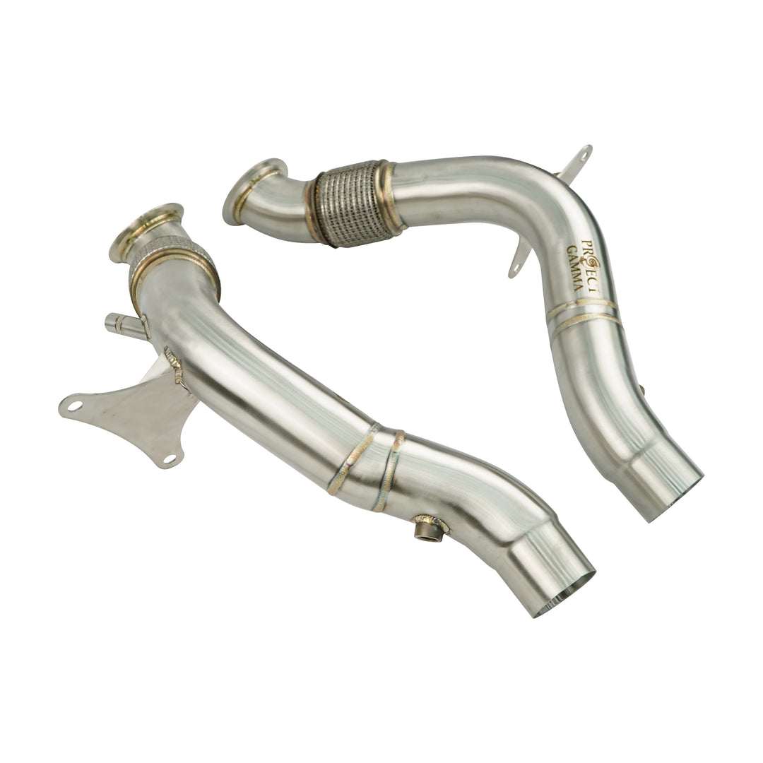 Ferrari 488 Model Stainless Steel Downpipes | Project Gamma