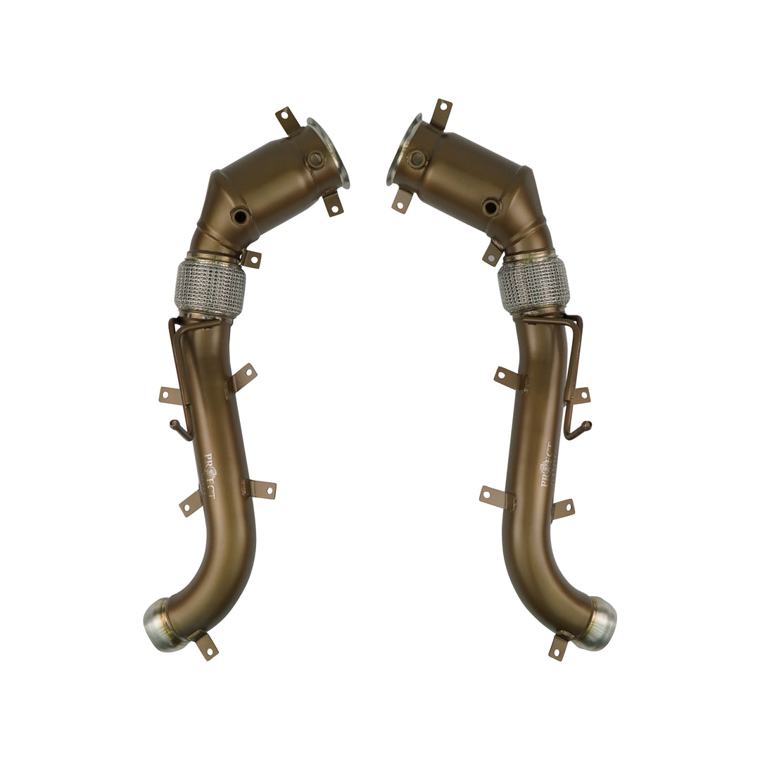 Mclaren 600LT 650S Stainless Steel Downpipes