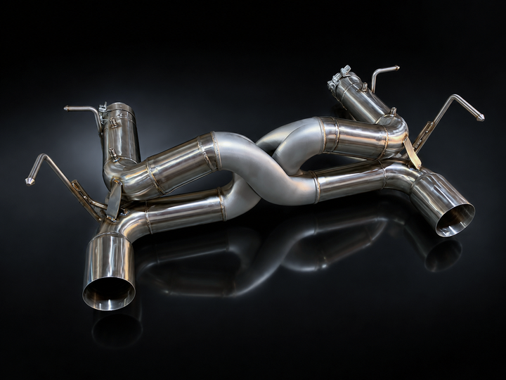 Ferrari F8 Z-Pipe Exhaust System – Stainless Steel Performance Exhaust
