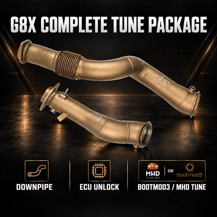 BMW M3 | M4 G8X Downpipe and Tuning Package (Bootmod 3 or MHD) | ECU Unlock Package