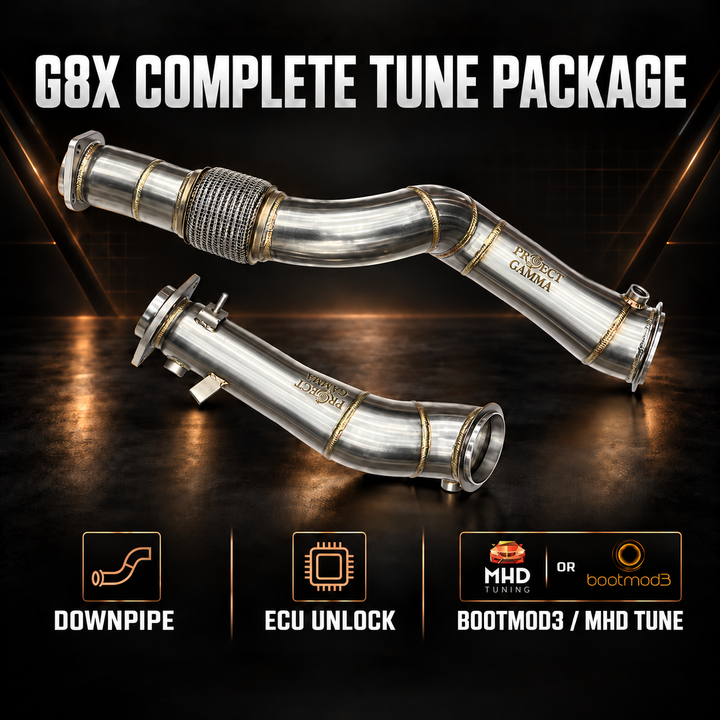 BMW M3 | M4 G8X Downpipe and Tuning Package (Bootmod 3 or MHD) | ECU Unlock Package