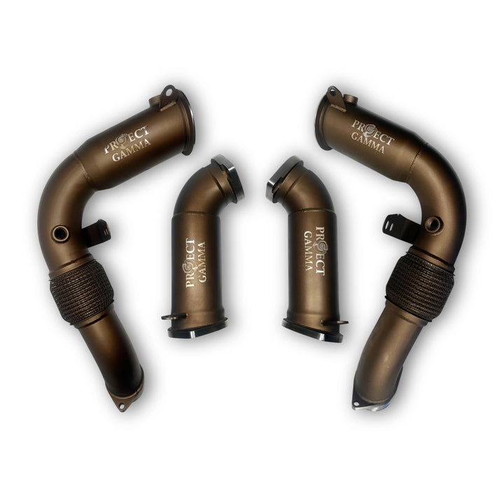 BMW M5 G90 G99 S68 High-Flow Downpipes – Project Gamma