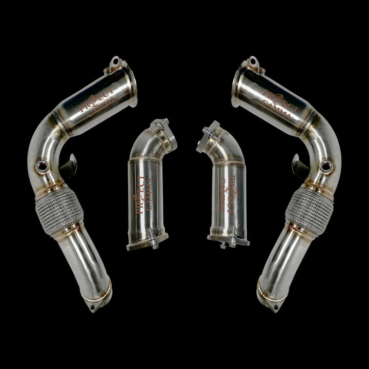 BMW M5 G90 G99 Downpipes – Detail