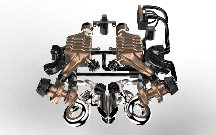 Lamborghini Twin Turbo Kit