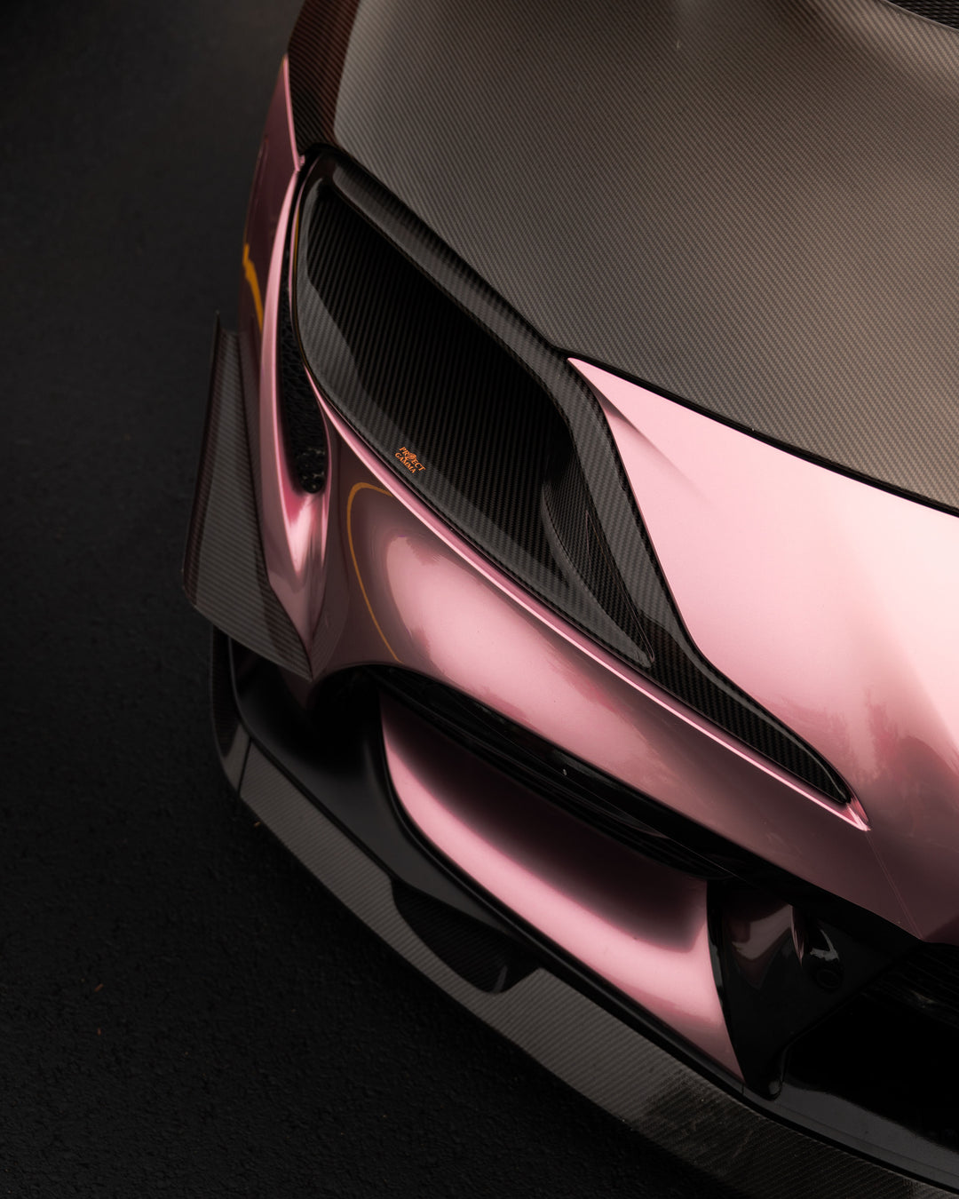 Toyota Supra Carbon Fiber Headlight Delete