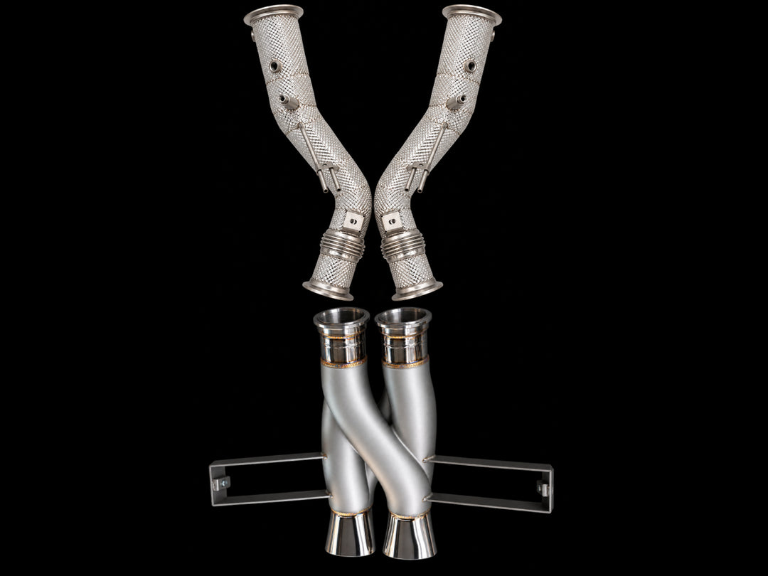 Project Gamma Lamborghini Temerario Z-Pipe Exhaust System – Stainless Steel Performance Exhaust