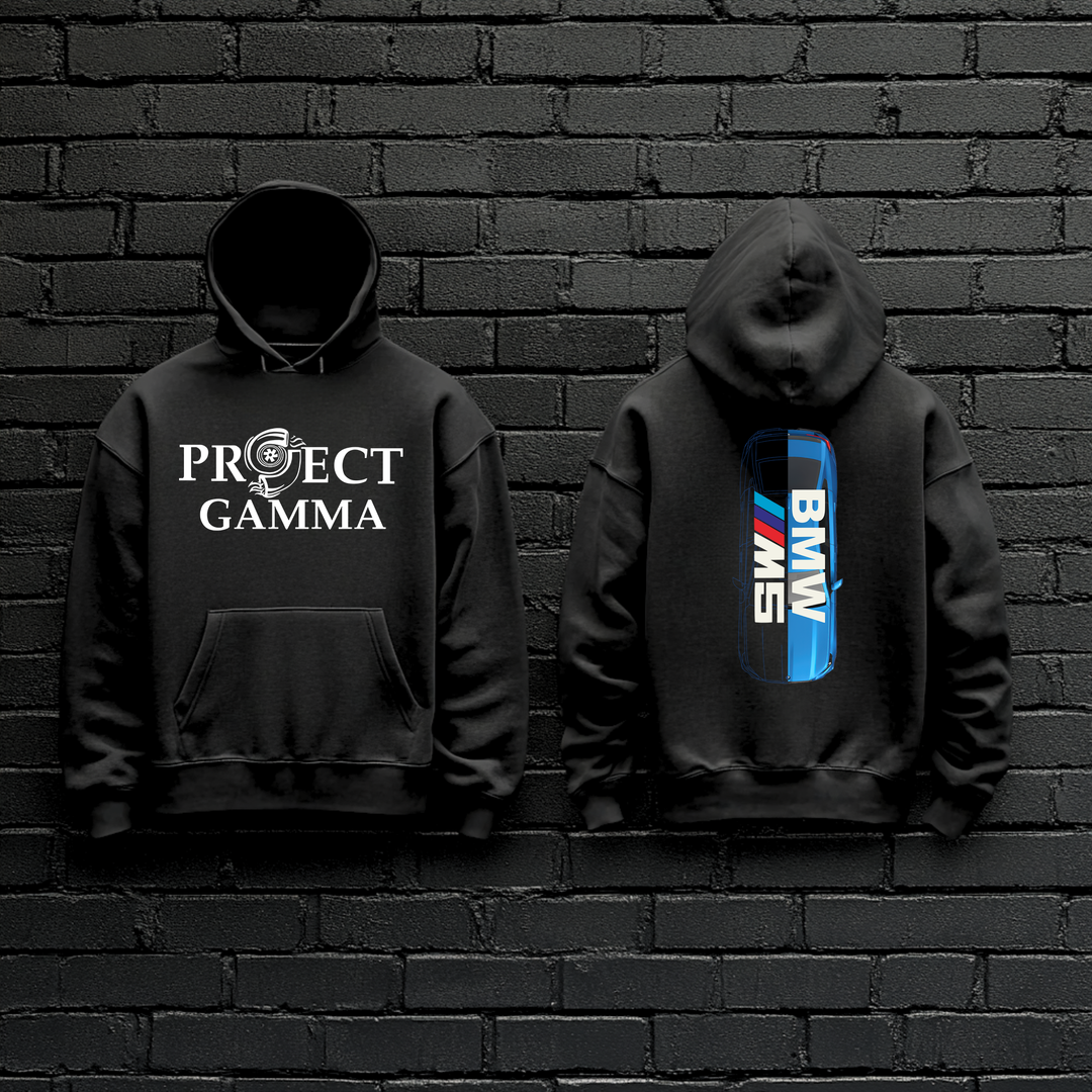 BMW / M5 Split-Identity Vector - Unisex Double Sided Hoodie