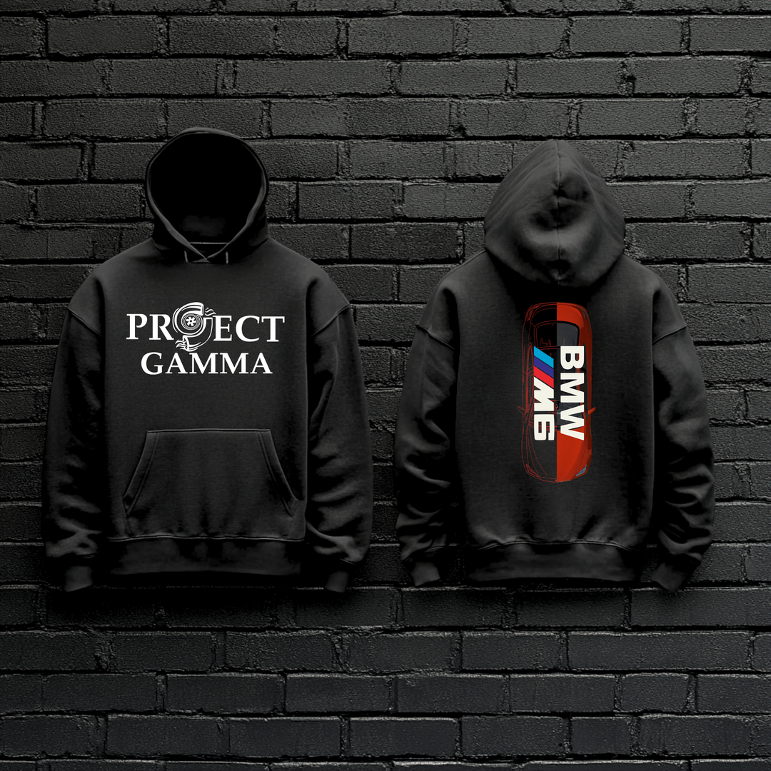 BMW / M6 Split-Identity Vector - Unisex Double Sided Hoodie