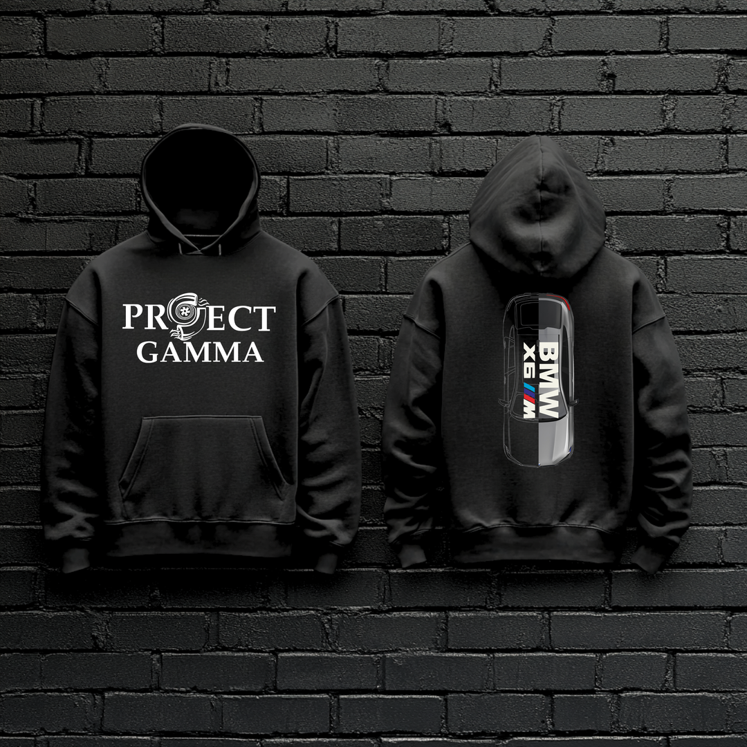 BMW / X6 M Split-Identity Vector - Unisex Double Sided Hoodie