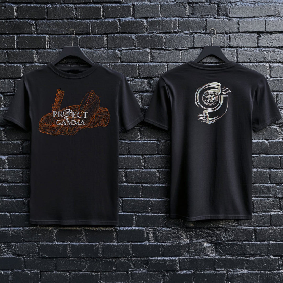 MCLAREN / 570S Wireframe - Unisex Double Sided T-Shirt