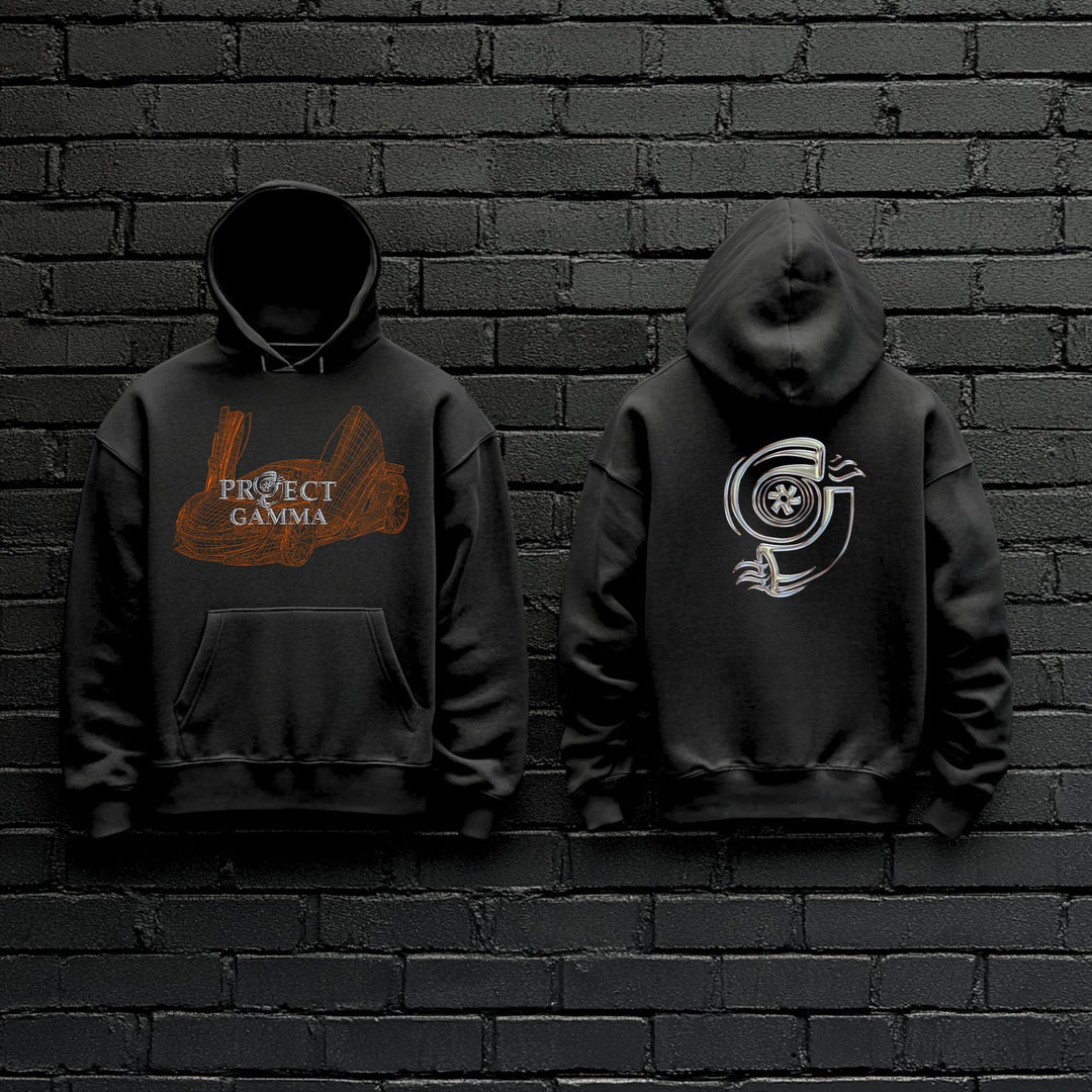 MCLAREN / 600LT Wireframe - Unisex Double Sided Hoodie