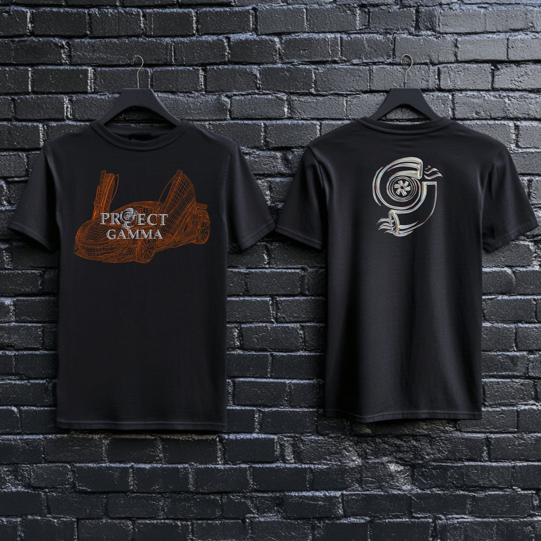 MCLAREN / 600LT Wireframe - Unisex Double Sided T-Shirt