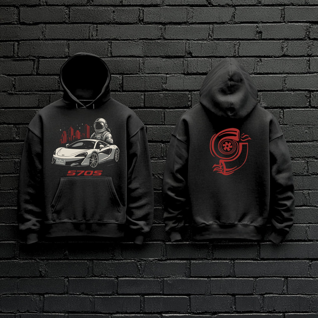 MCLAREN / 570S Astronaut - Unisex Double Sided Hoodie