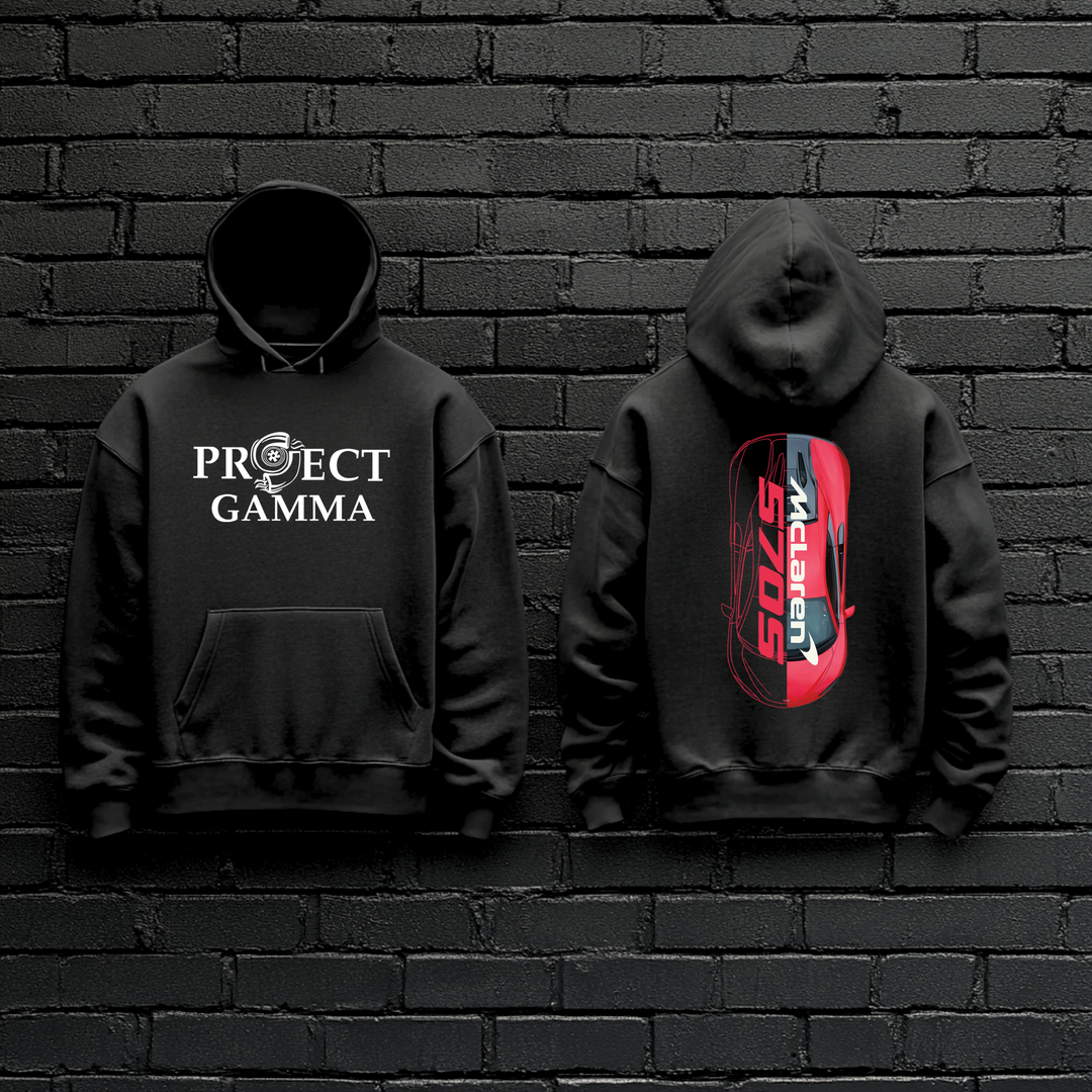 MCLAREN / 570S Split-Identity Vector - Unisex Double Sided Hoodie