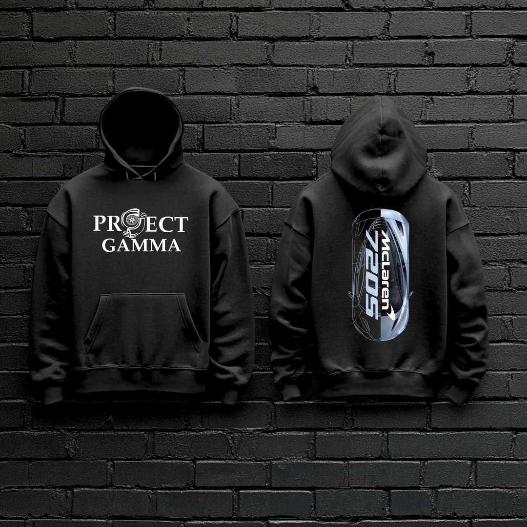 MCLAREN / 720S Split-Identity Vector - Unisex Double Sided Hoodie