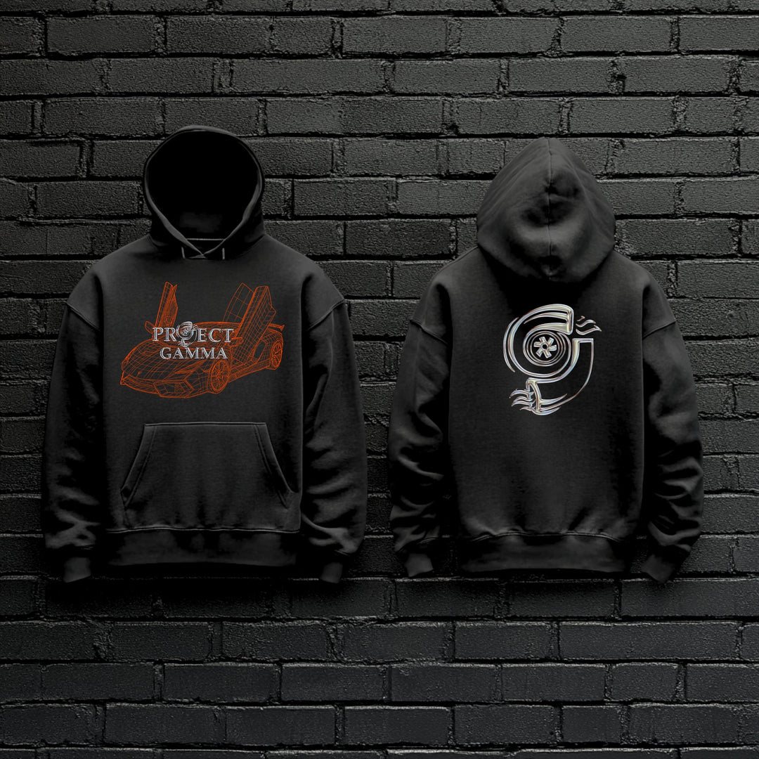 LAMBORGHINI / REVUELTO Wireframe - Unisex Double Sided Hoodie