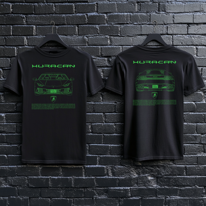 LAMBORGHINI / HURACAN Dual-View Technical Series - Unisex Double Sided T-Shirt