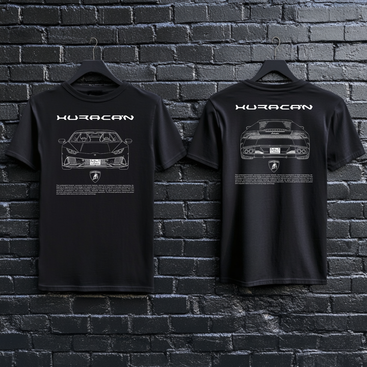 LAMBORGHINI / HURACAN Dual-View Technical Series - Unisex Double Sided T-Shirt