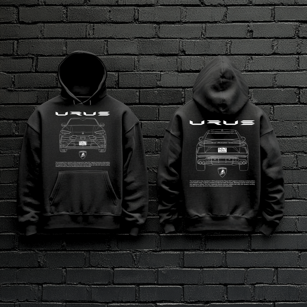 LAMBORGHINI / URUS Dual-View Technical Series - Unisex Double Sided Hoodie