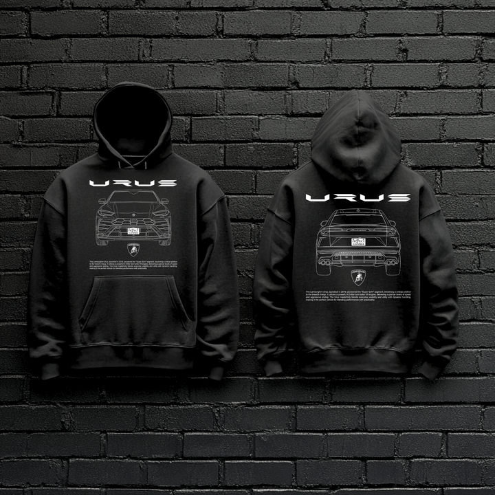LAMBORGHINI / URUS Dual-View Technical Series - Unisex Double Sided Hoodie