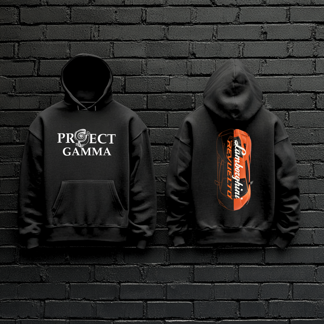 LAMBORGHINI / REVUELTO Split-Identity Vector - Unisex Double Sided Hoodie