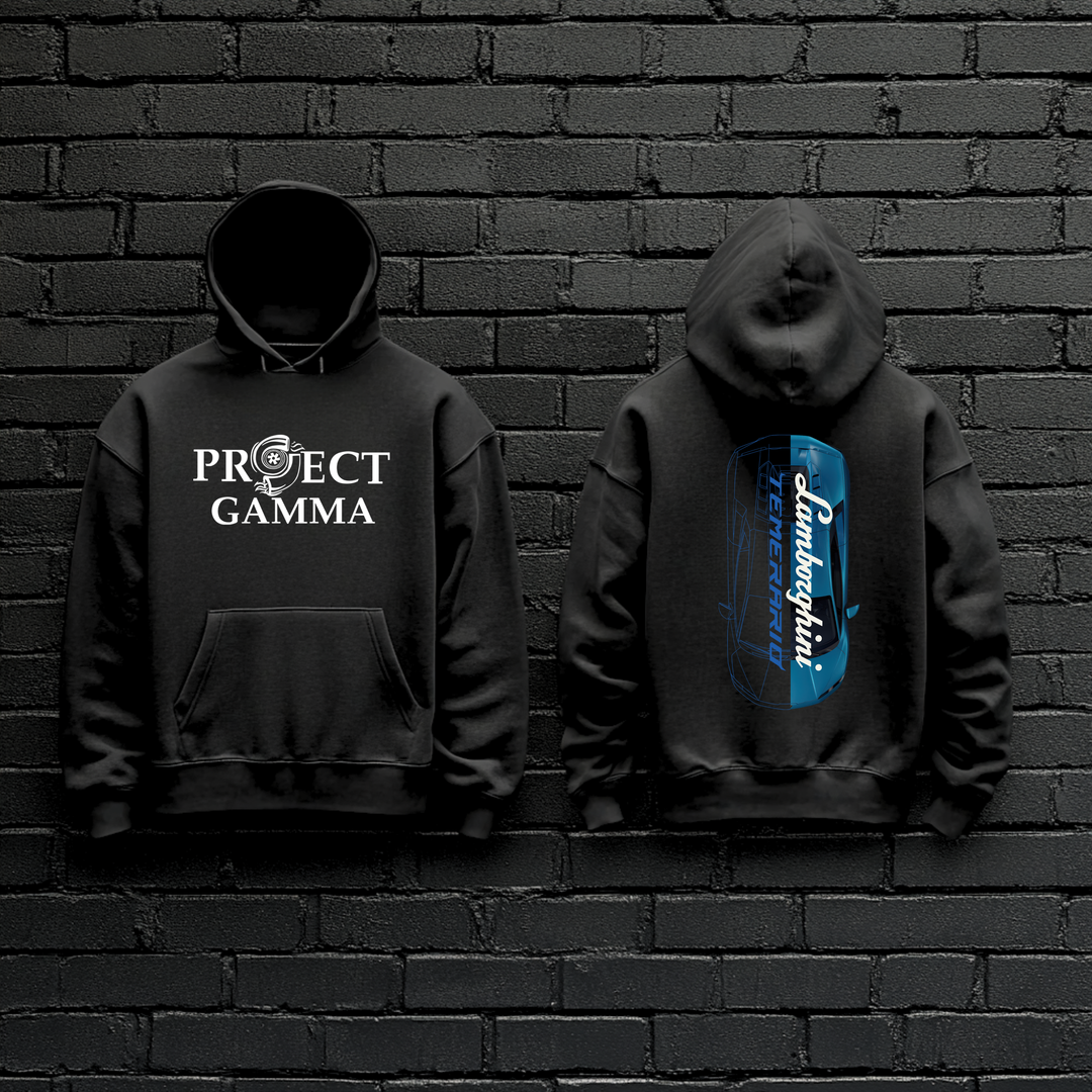 LAMBORGHINI / TEMERARIO Split-Identity Vector - Unisex Double Sided Hoodie