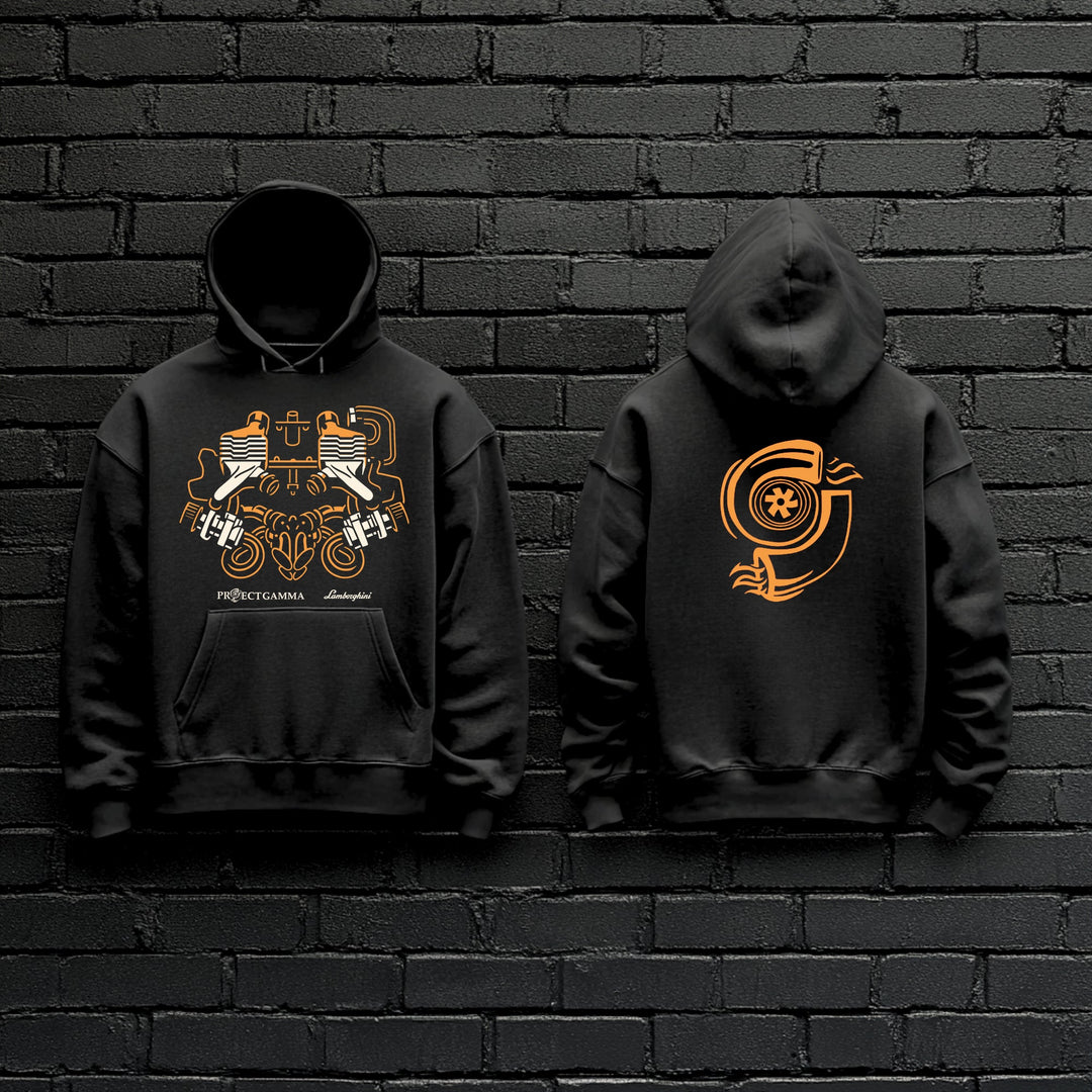 LAMBORGHINI / HURACAN Twin Turbo Kit - Unisex Double Sided Hoodie