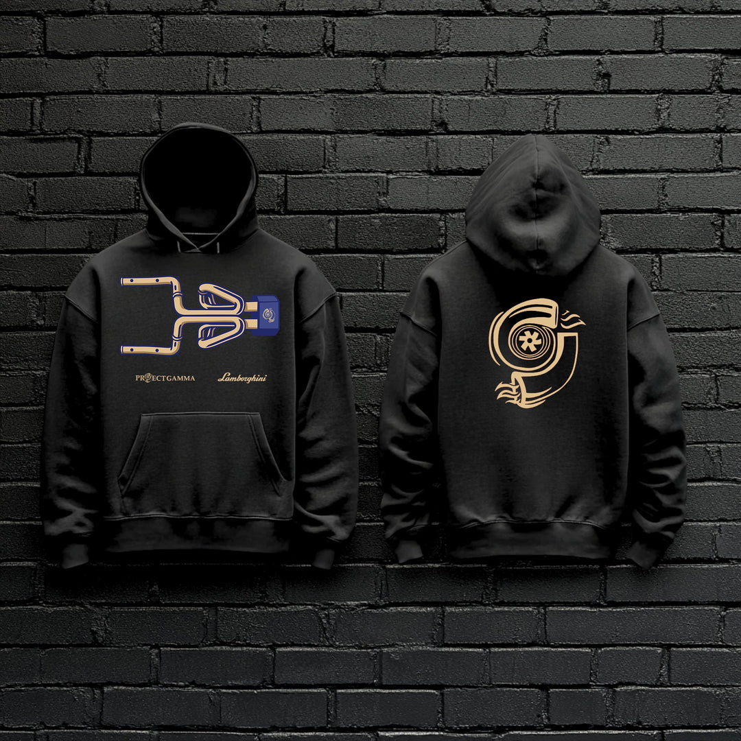 LAMBORGHINI / MURCIELAGO Performance Exhaust System - Unisex Double Sided Hoodie