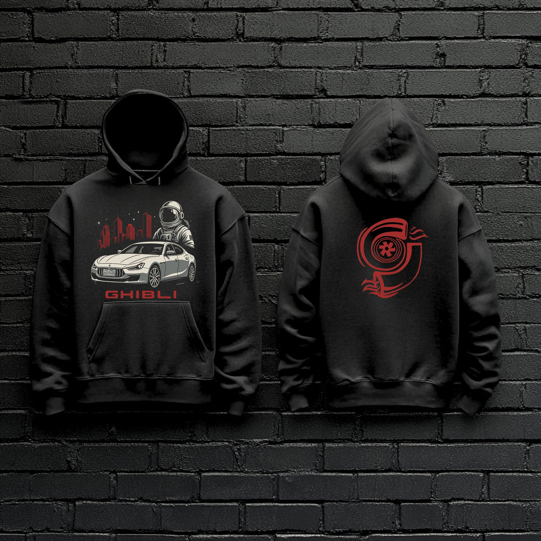 MASERATI / GHIBLI Astronaut - Unisex Double Sided Hoodie
