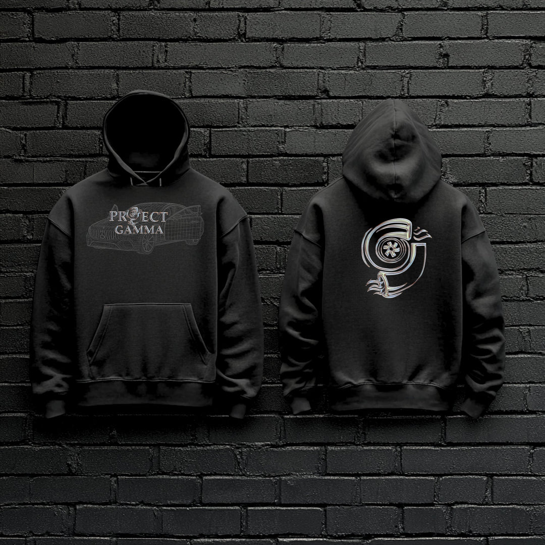MERCEDES / AMG GT63 Wireframe - Unisex Double Sided Hoodie