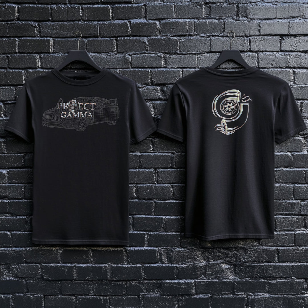 MERCEDES / AMG GT63 Wireframe - Unisex Double Sided T-Shirt