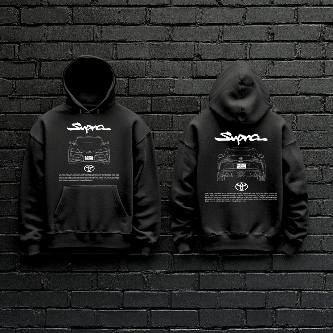 TOYOTA / SUPRA Dual-View Technical Series - Unisex Double Sided Hoodie