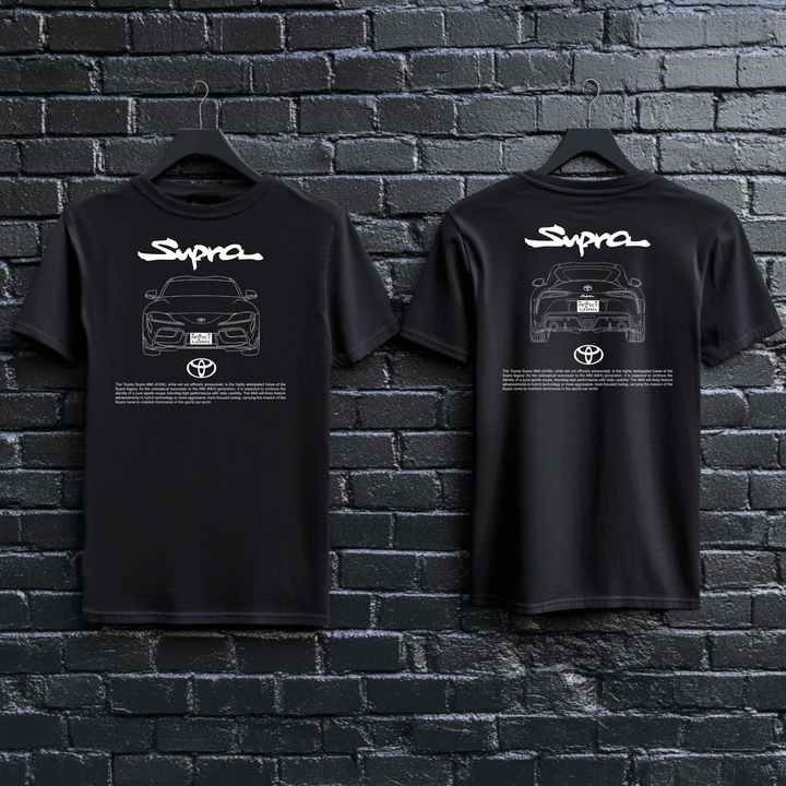 Toyota Supra T-Shirt – Back View