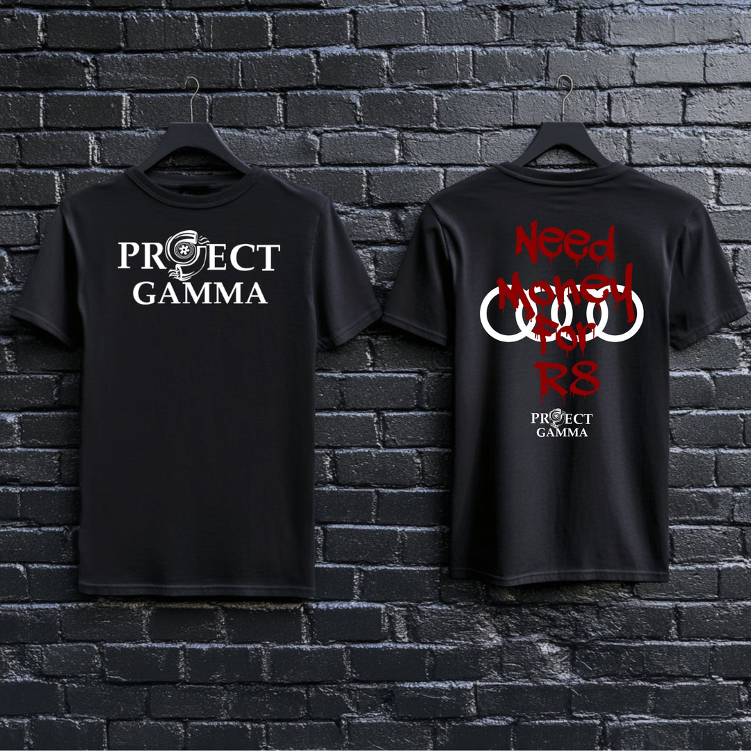 Need Money For AUDI / R8 - Unisex Double Sided T-Shirt