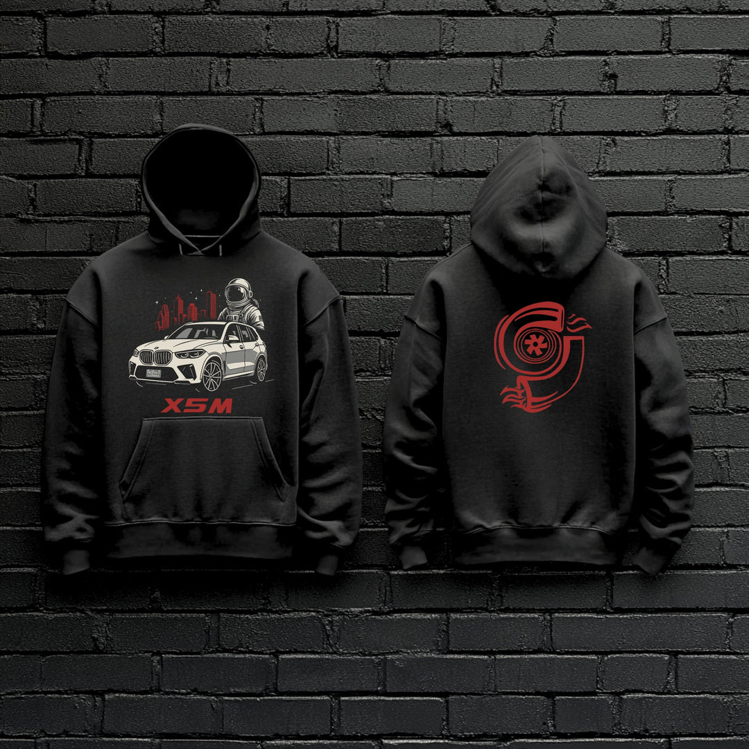 BMW / X5M Astronaut - Unisex Double Sided Hoodie