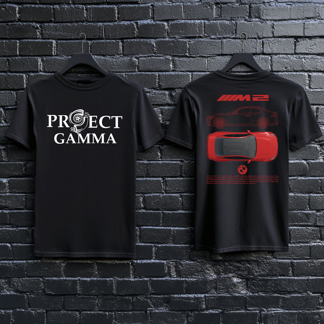BMW / M2 Garage Wall Art - Unisex Double Sided T-Shirt