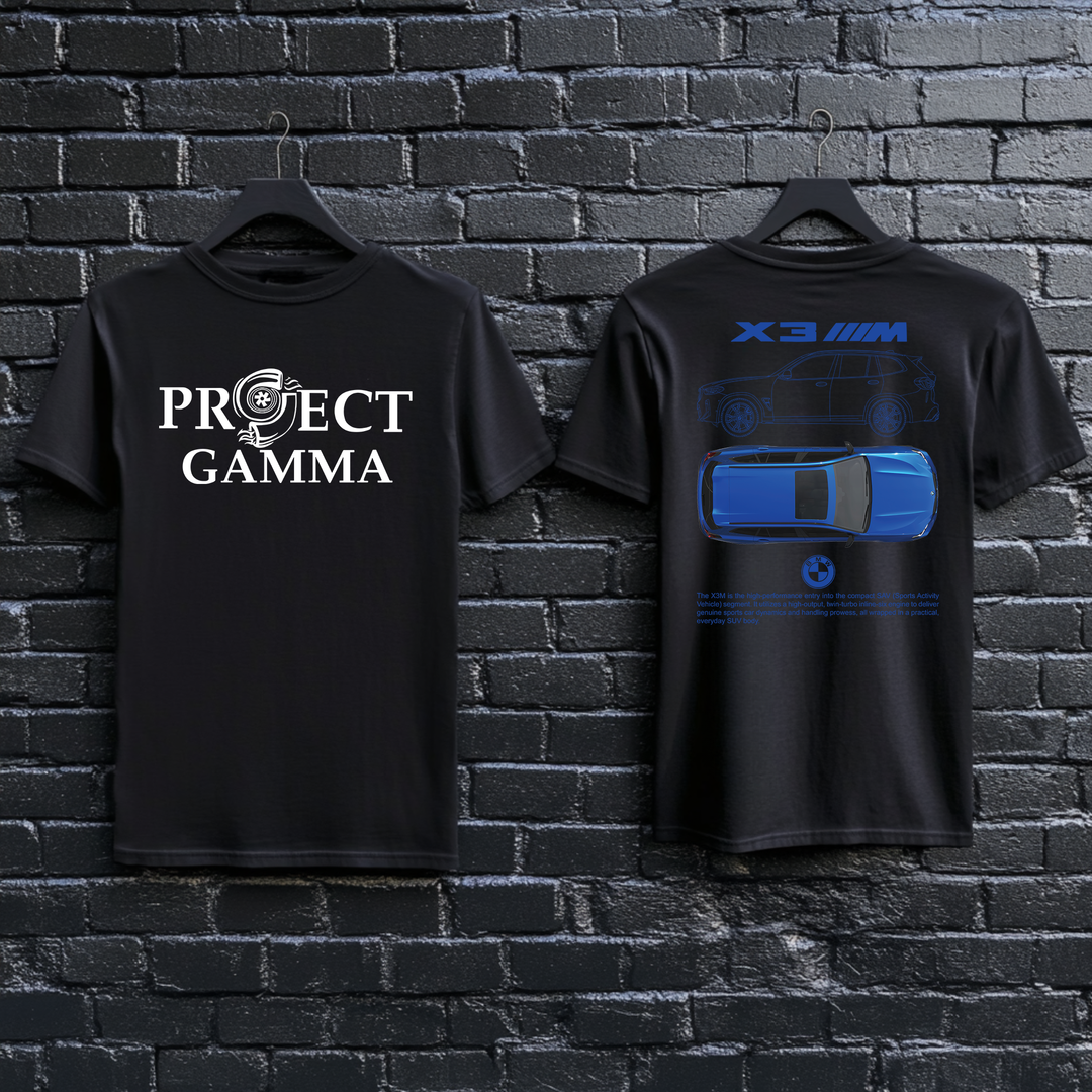 BMW / X3 M Garage Wall Art - Unisex Double Sided T-Shirt