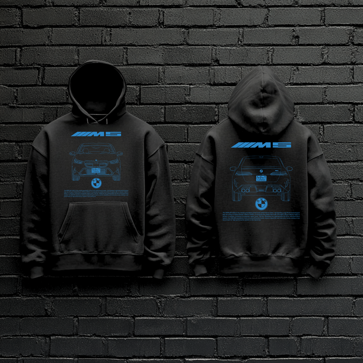 BMW / M5 Dual-View Technical Series - Unisex Double Sided Hoodie