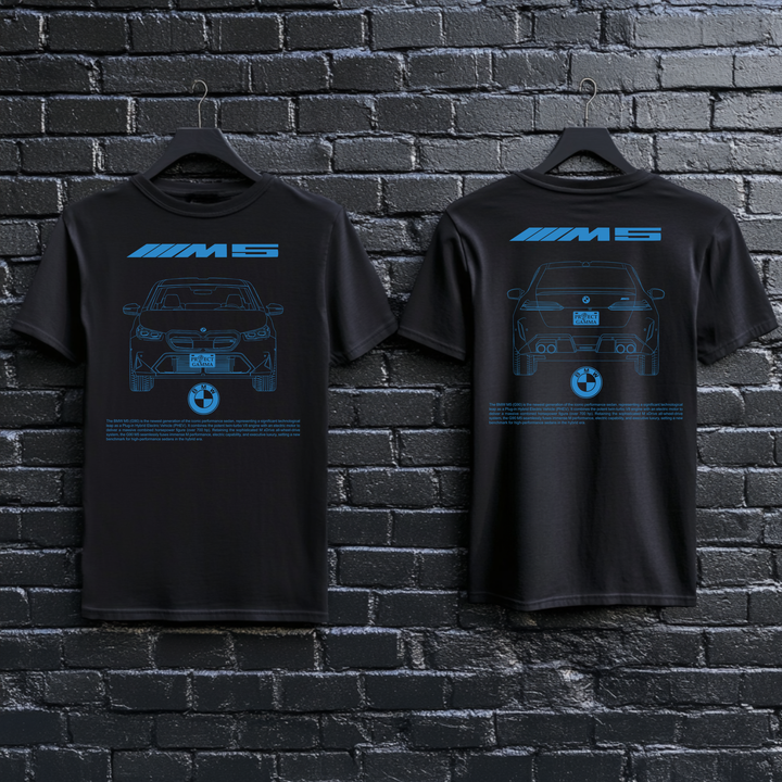 BMW / M5 Dual-View Technical Series - Unisex Double Sided T-Shirt