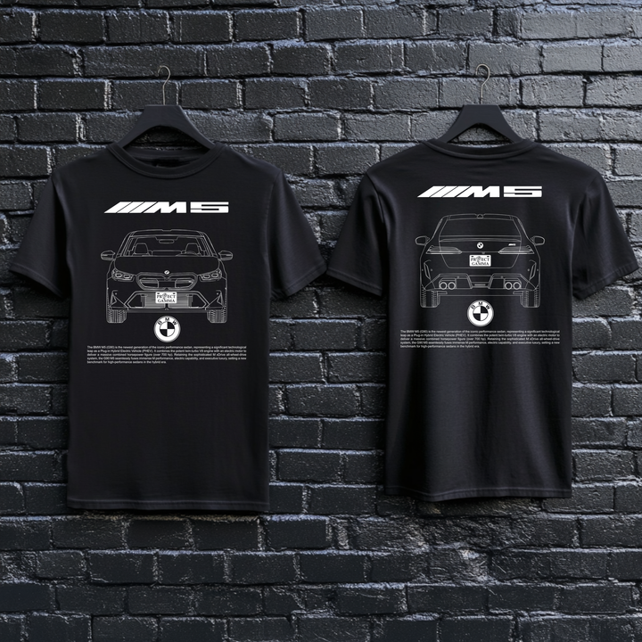 BMW / M5 Dual-View Technical Series - Unisex Double Sided T-Shirt