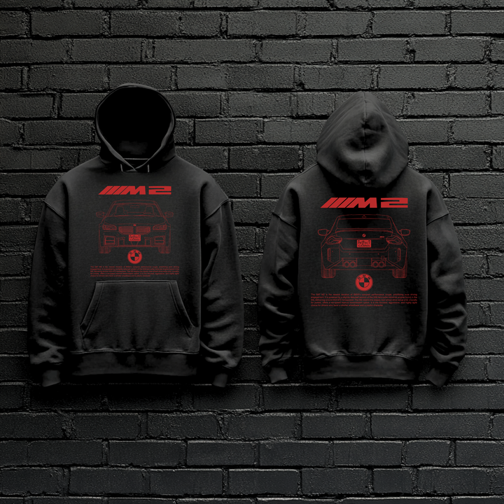 BMW / M2 Dual-View Technical Series - Unisex Double Sided Hoodie