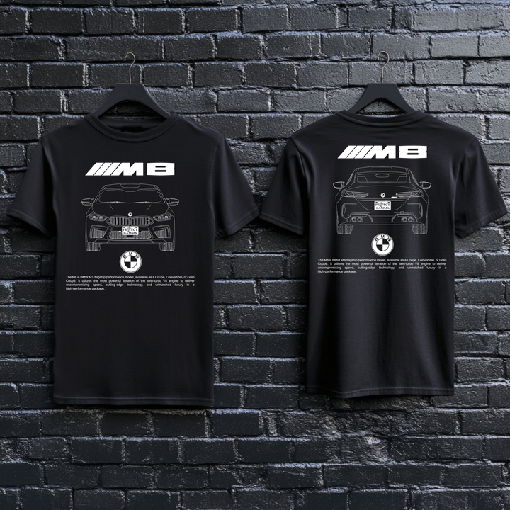 BMW / M8 Dual-View Technical Series - Unisex Double Sided T-Shirt